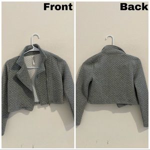Short Grey Jacket!